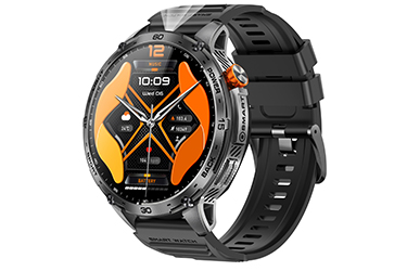 Chytré hodinky PW-169 černé s telefonováním a AMOLED displejem