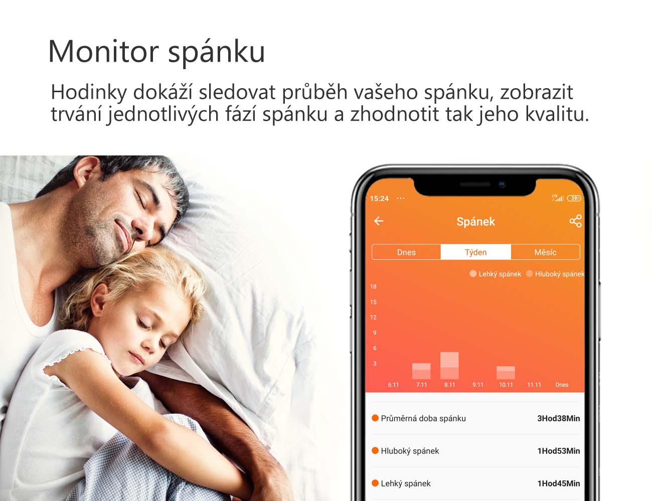Chytré hodinky PW-101 stříbrné se šedým páskem